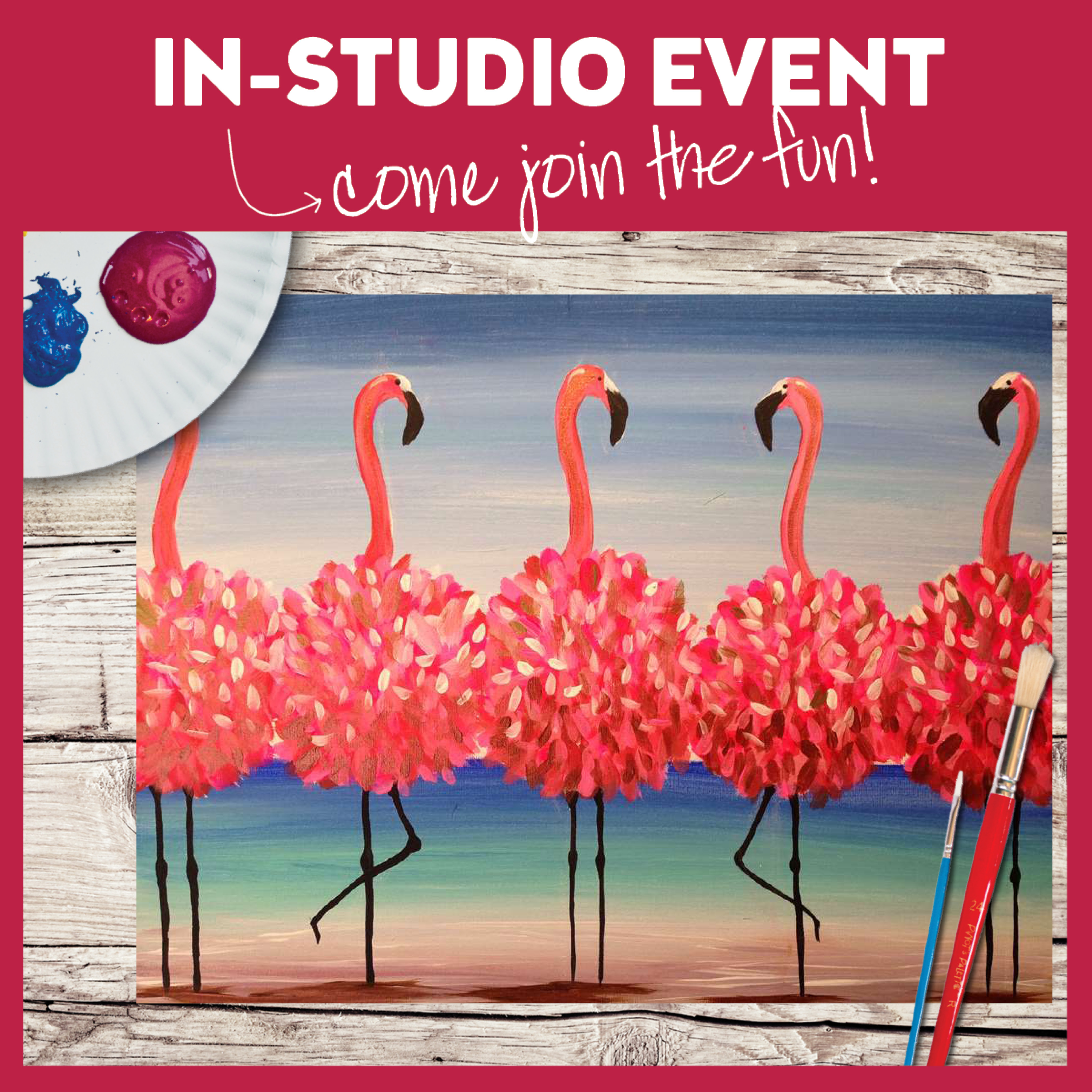 In Studio Class! Limited Seating! Labor Special $30